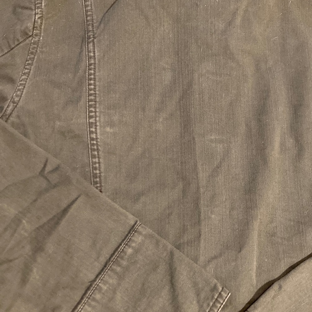 Military Green Route 66 Button Up Jacket - Picture 4 of 6